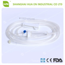 Conjunto de infusão intravenosa descartável fabricado na China pelo fabricante CE ISO